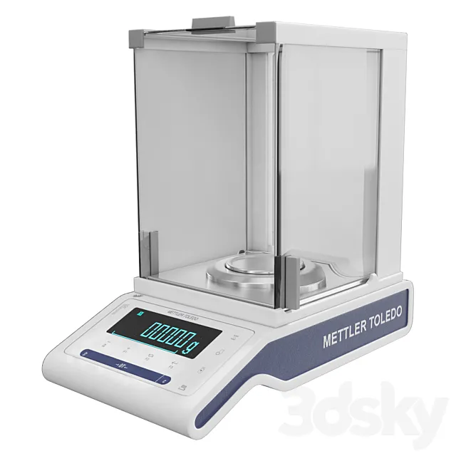 Laboratory Balances _ Laboratory balances 3D Model