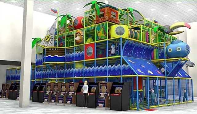 Labyrinth island 3D Model Labyrinth island 3D Model