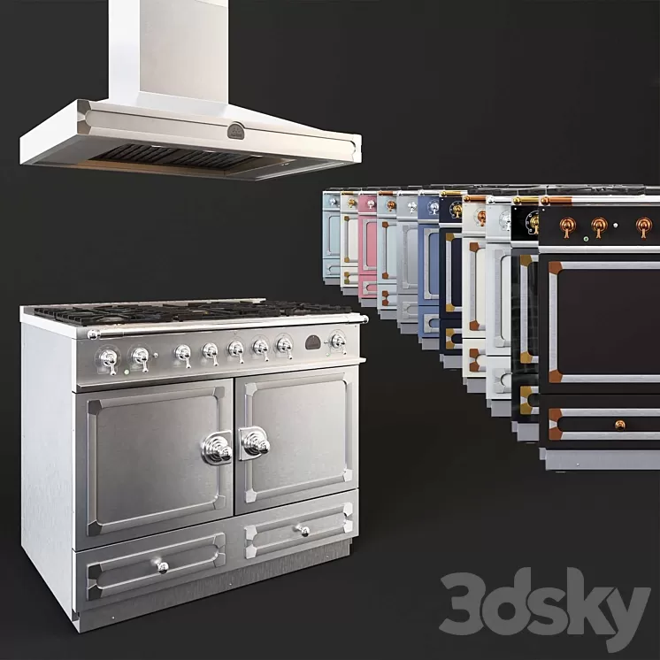 LaCornue CornuFe 110 3D Model LaCornue CornuFe 110 3D Model