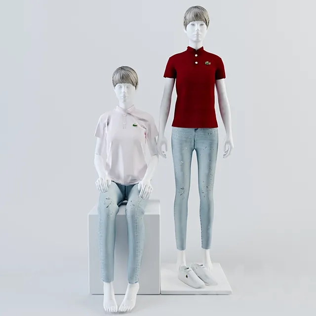 LACOSTE POSE W01 3D Model