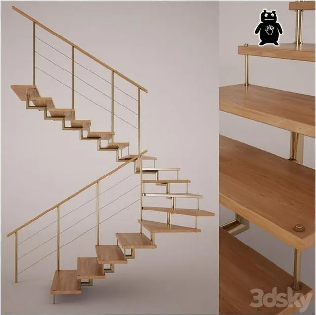 Ladder 3D Model