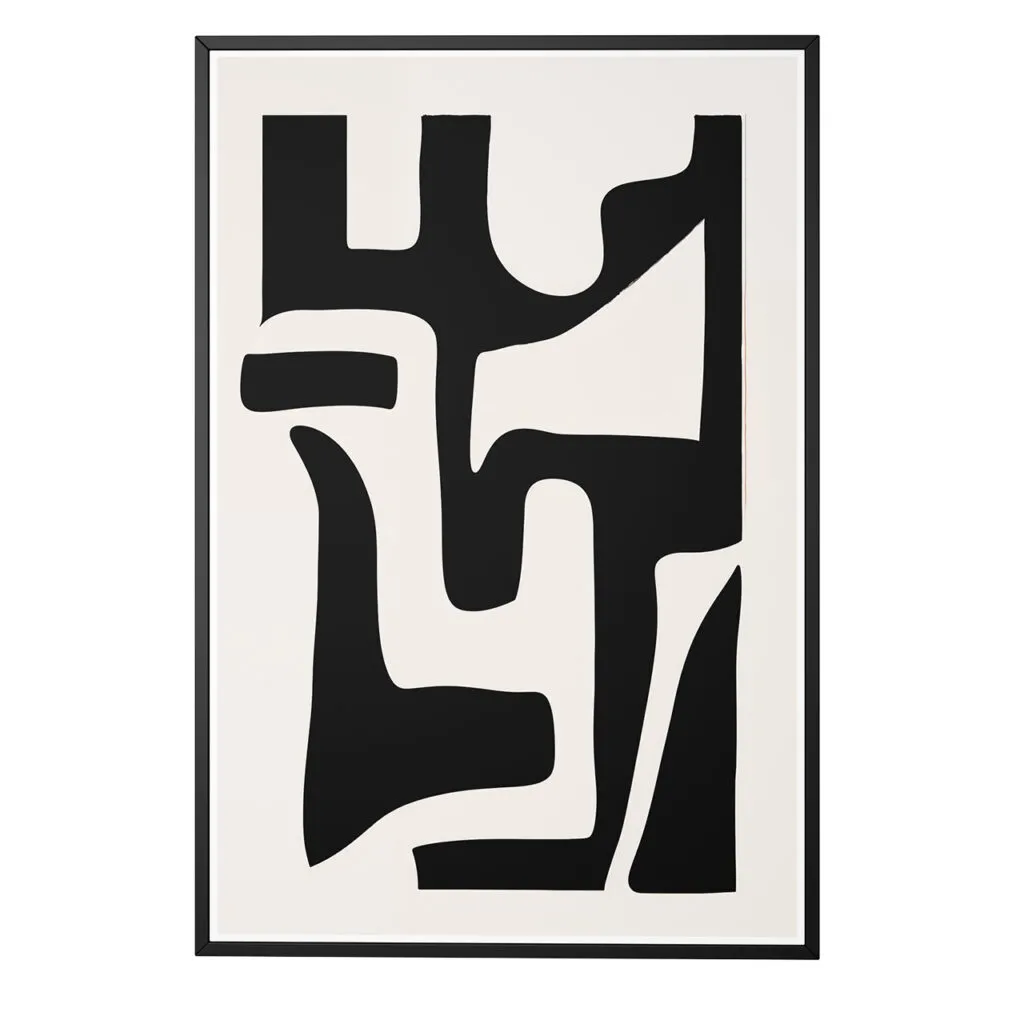 Ladders Art Print Poster by Graphite