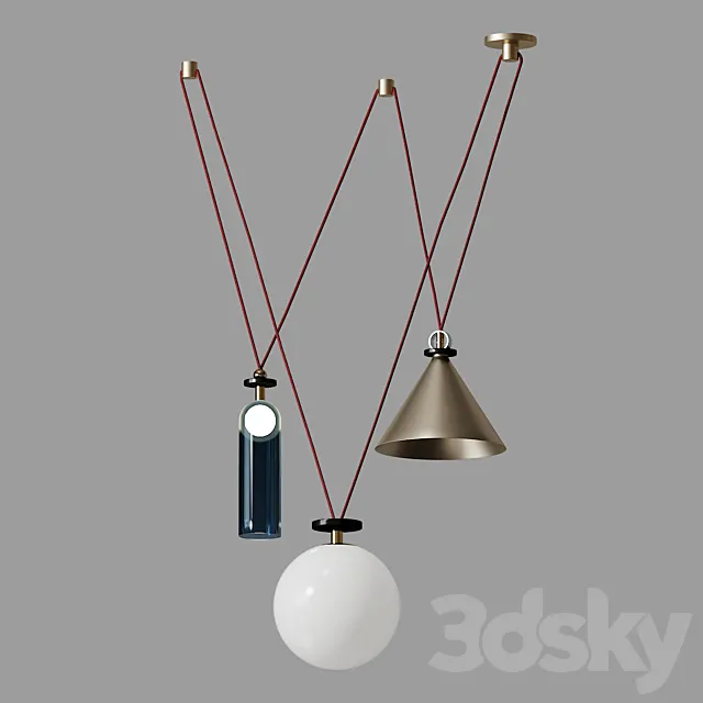 Ladies and Gentlemen Studio Scandinavia SHAPE UP 3 PIECE 3DModel