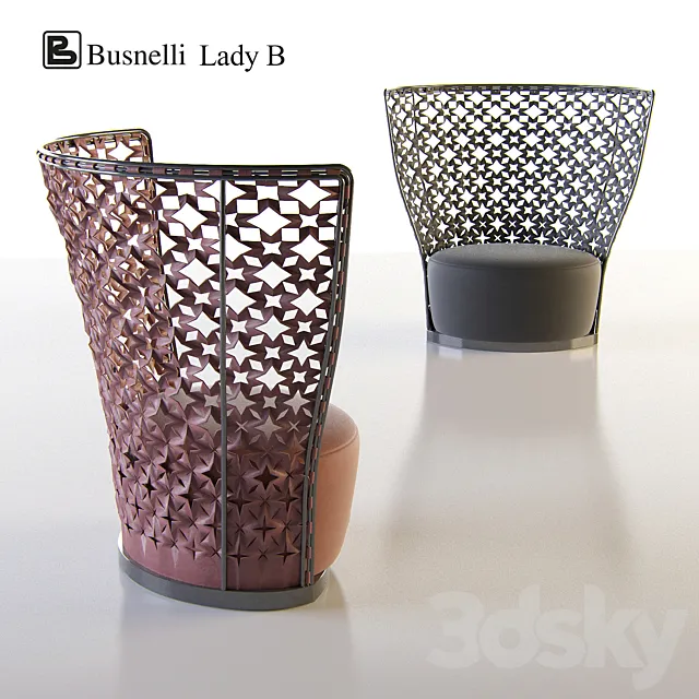 Lady B Busnelli 3D Model