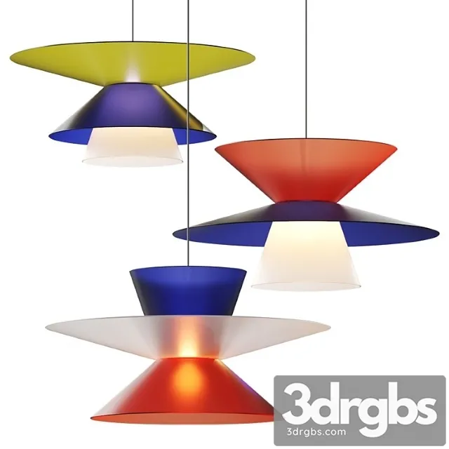 Lady Galala Pendant Lamps 3D Model Download