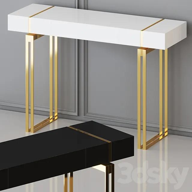 LadyYard – Modern Luxury Console 3D Model