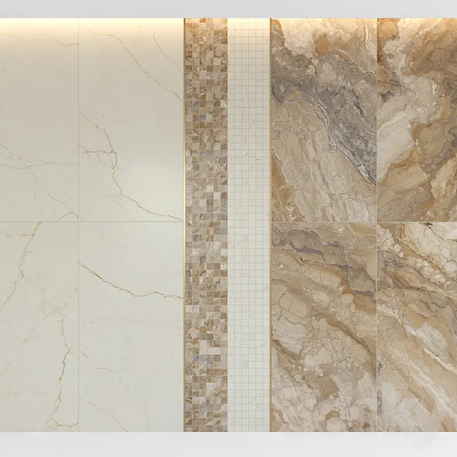 LaFaenza Oro Decor set1 3D Model