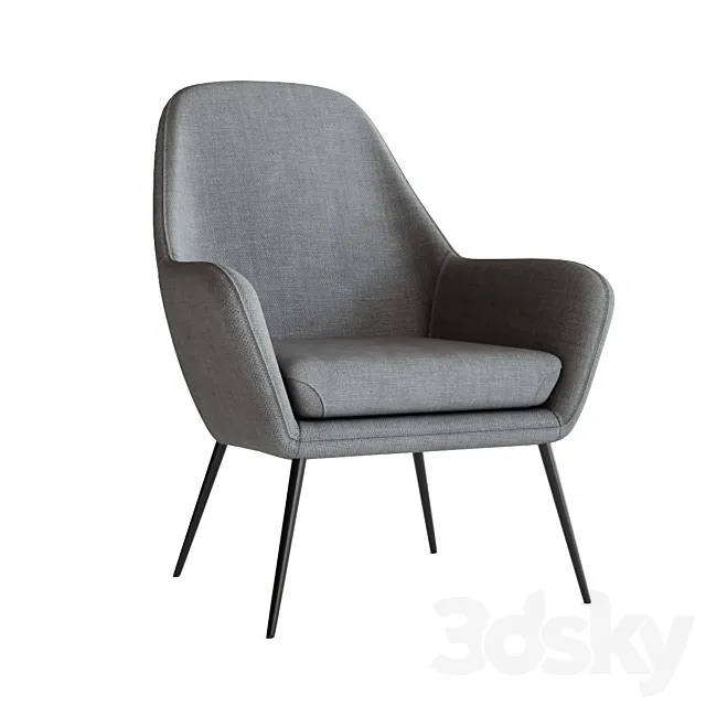 LaForma _ Armchair VALERIA 3DModel