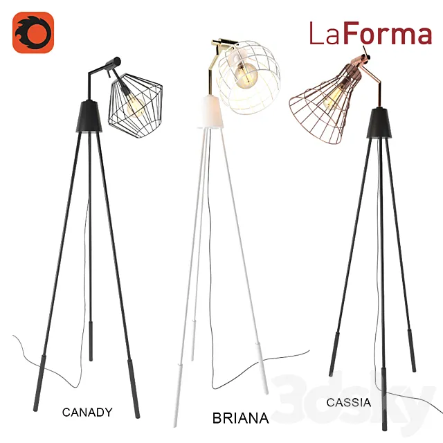 LaForma Briana Cassia Canady 3DModel LaForma Briana Cassia Canady 3DModel