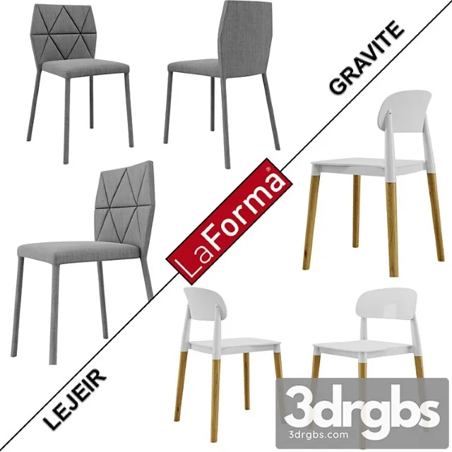 Laforma Lejeir Gravite Chairs 3D Model Download Laforma Lejeir Gravite Chairs 3D Model Download