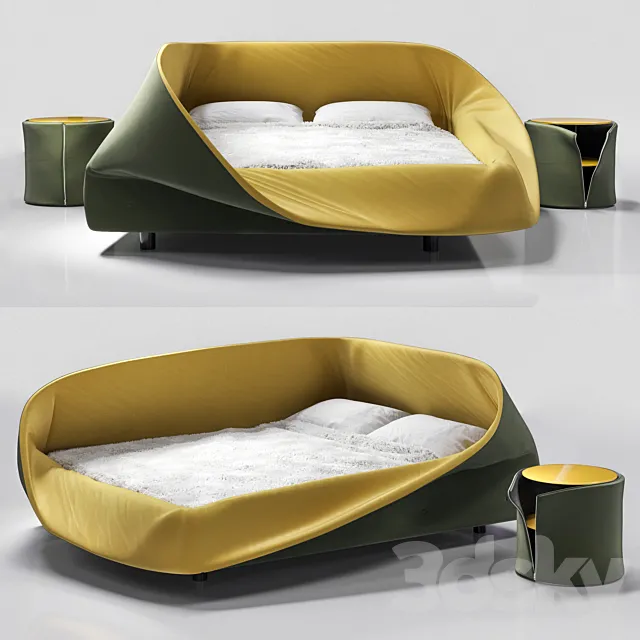 lago colletto bed 3DModel lago colletto bed 3DModel
