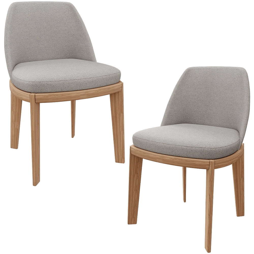 Lagom – Chair Fin Grey 3D Model Lagom – Chair Fin Grey 3D Model