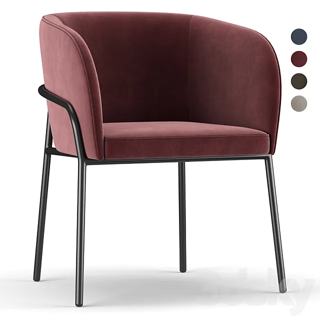 Laika Chair 3D Model Laika Chair 3D Model