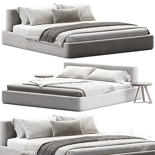 LAKE S Bed 3D Model LAKE S Bed 3D Model