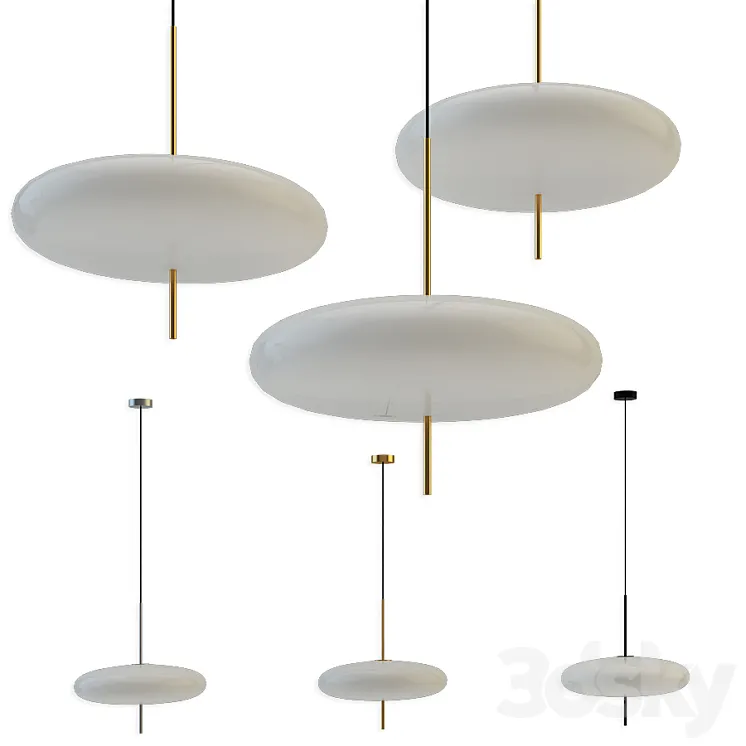 Lakin Pendant Lamp Lampatron 3D Model Free Download