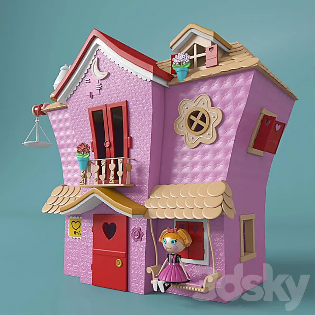 lalaloopsy house 3DModel lalaloopsy house 3DModel