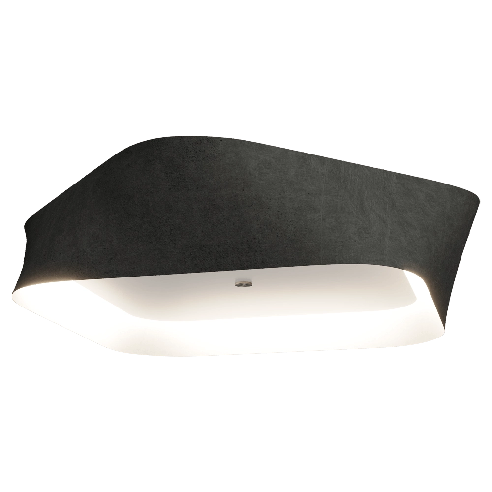 LaLampa – Ceiling lamp Waterlily natural 600 3D Model