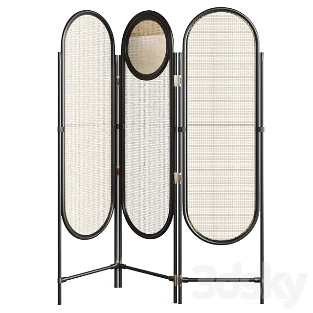 Lalita paravent 3D Model