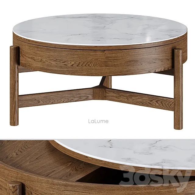 LaLume coffee table 3D Model