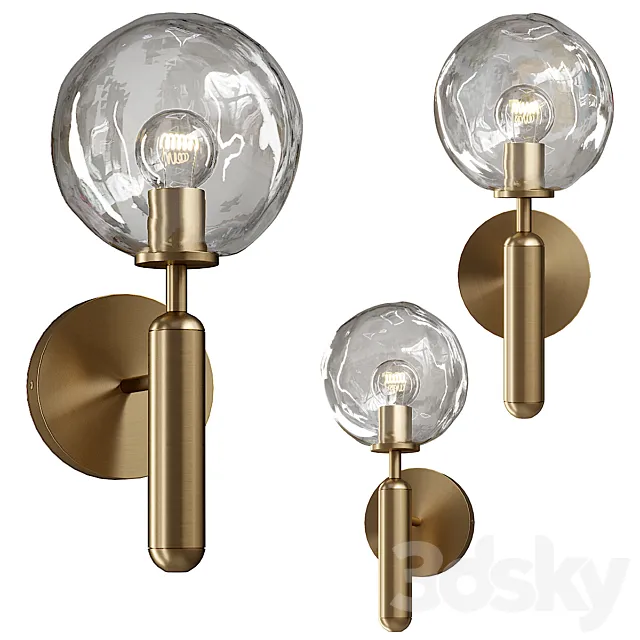 Lamaptron POLARIS WALL wall light 3D Model Lamaptron POLARIS WALL wall light 3D Model