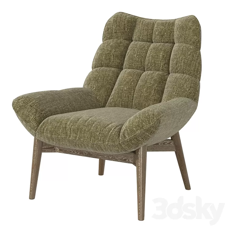 Lamar chair Layla Grayce 3D Model Lamar chair Layla Grayce 3D Model