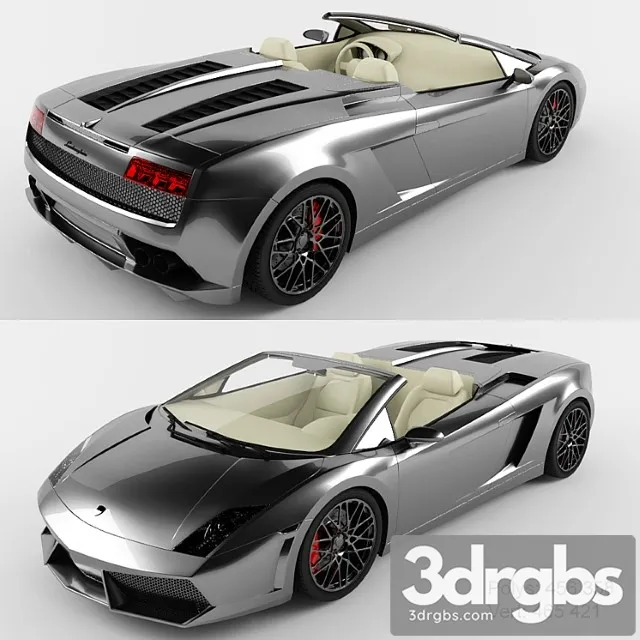 Lamborghini Gallardo 3D Model Download