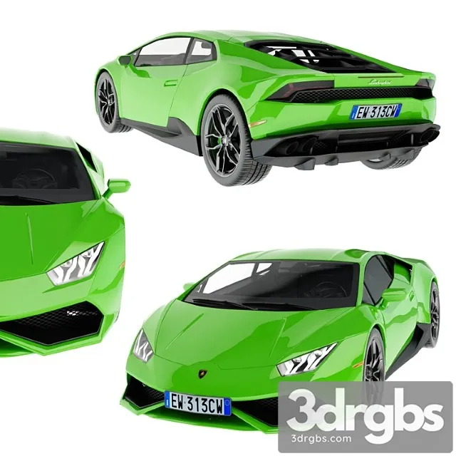 Lamborghini huracan 3D Model Download