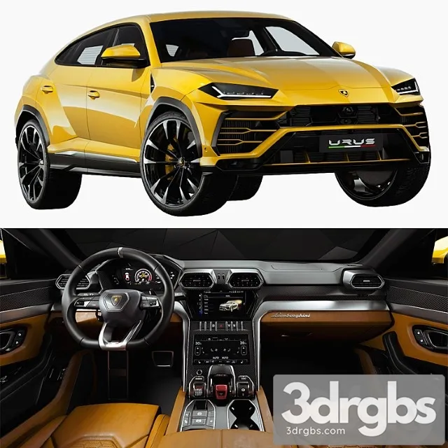 Lamborghini Urus 5 3D Model Download