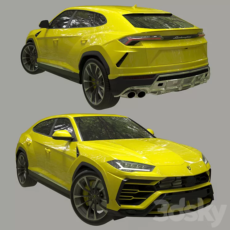 Lamborghini_Urus 3D Model