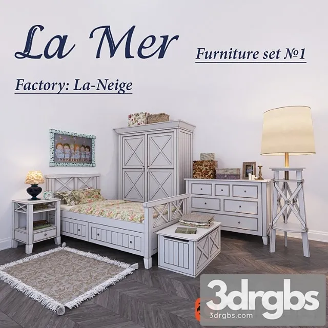 Lamer Furniture Set No 1 3D Model Download Lamer Furniture Set No 1 3D Model Download