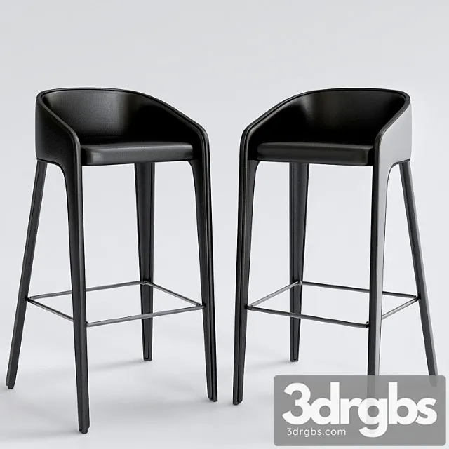 Lamina Too Stool By Bonaldo 3D Model Download Lamina Too Stool By Bonaldo 3D Model Download