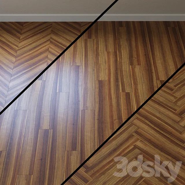 Laminate Balterio Tradition Peruvian Walnut 015 3D Model