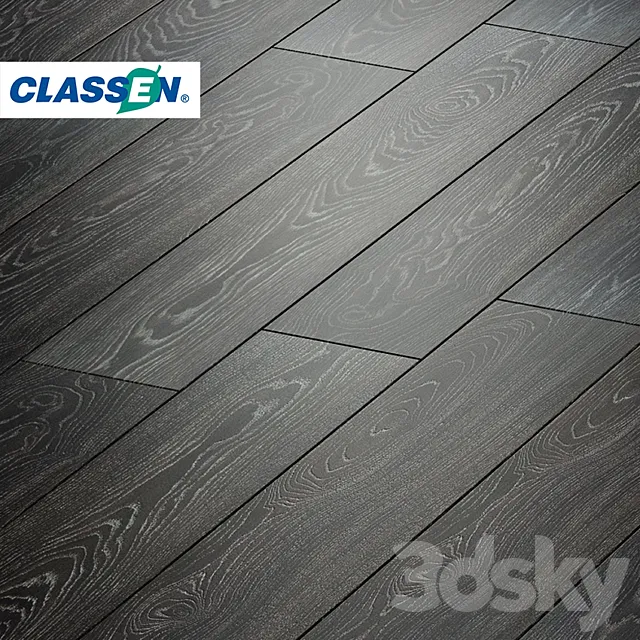 Laminate Classen Oak Delvin 3D Model Laminate Classen Oak Delvin 3D Model