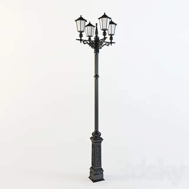 Lamp 01-10 3D Model