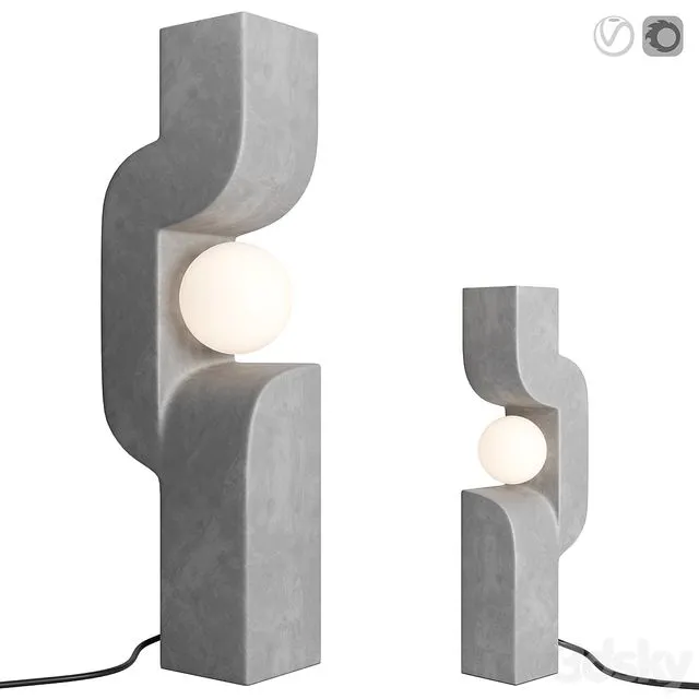 Lamp 101 Copenhagen Sitting Man 3D Model Lamp 101 Copenhagen Sitting Man 3D Model