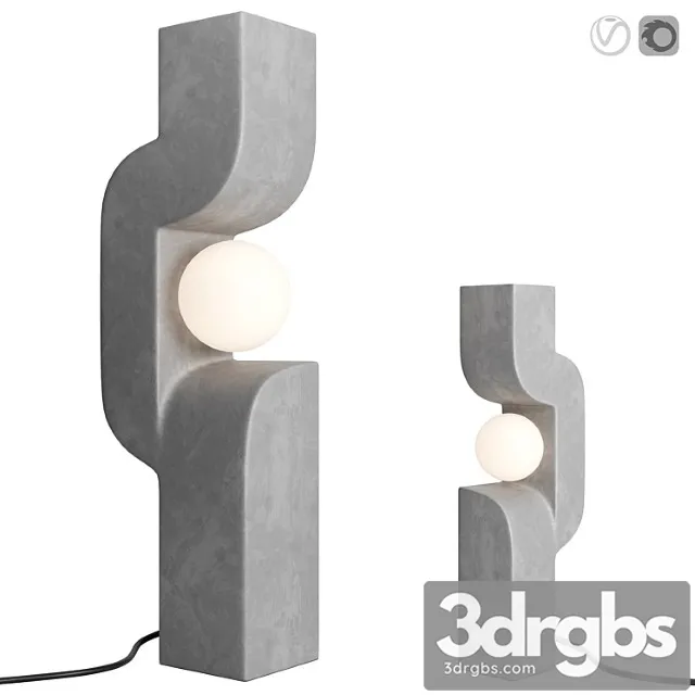 Lamp 101 Copenhagen Sitting Man 3D Model Download