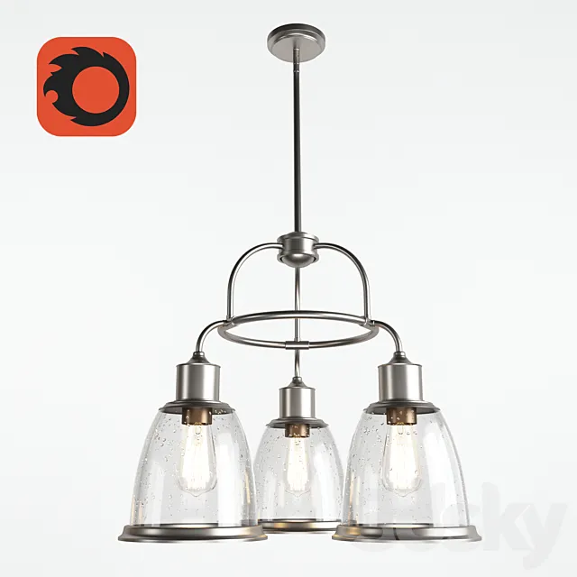 Lamp 3 – LIGHT CHANDELIER (THE HOBSON COLLECTION) 3D Model Lamp 3 – LIGHT CHANDELIER (THE HOBSON COLLECTION) 3D Model