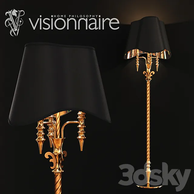 Lamp Amarilli Ipe Cavalli 3D Model Lamp Amarilli Ipe Cavalli 3D Model