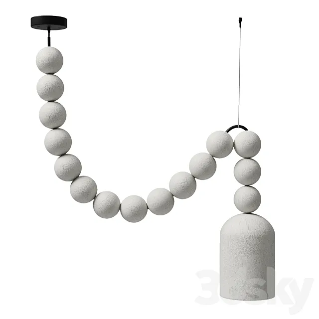 Lamp Beads by Product Kobets Design 3D Model Lamp Beads by Product Kobets Design 3D Model