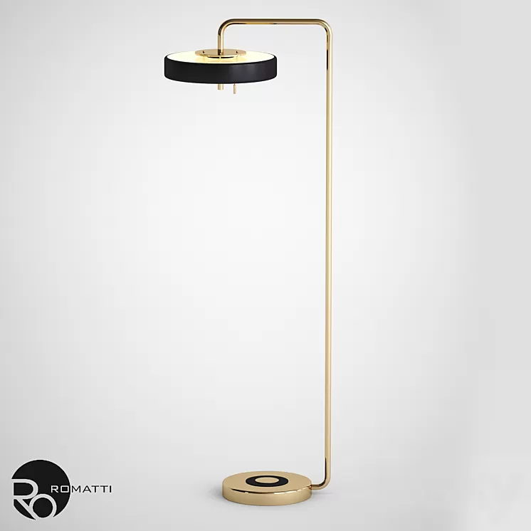 Lamp Bert Frank Lighting Romatti 3D Model