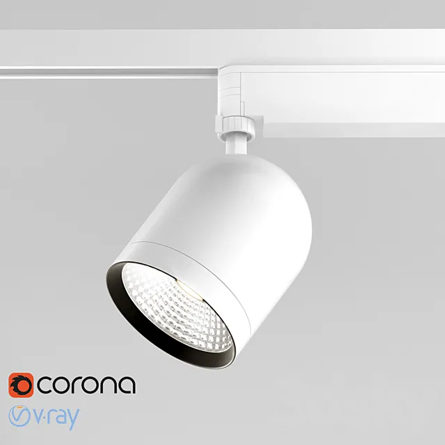 Lamp Bullet Track Light XAL 3D Model
