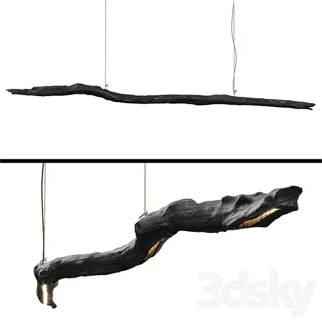 Lamp burning ego 3DModel Lamp burning ego 3DModel