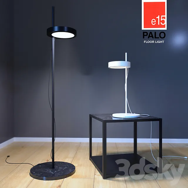 Lamp e15 Palo 3DModel Lamp e15 Palo 3DModel