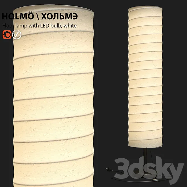 Lamp floor Floor lamp IKEA HOLME 3D Model Lamp floor Floor lamp IKEA HOLME 3D Model