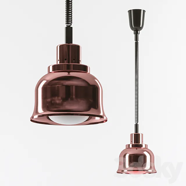 Lamp for heating dishes Saro Bonnie 3D Model