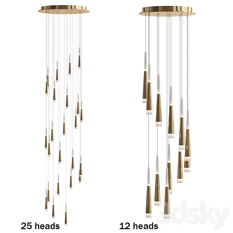 Lamp for Living Room 3D Model Lamp for Living Room 3D Model