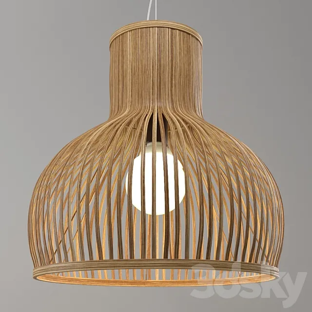 Lamp from a bamboo (Odeon light Alamo) 3DModel Lamp from a bamboo (Odeon light Alamo) 3DModel
