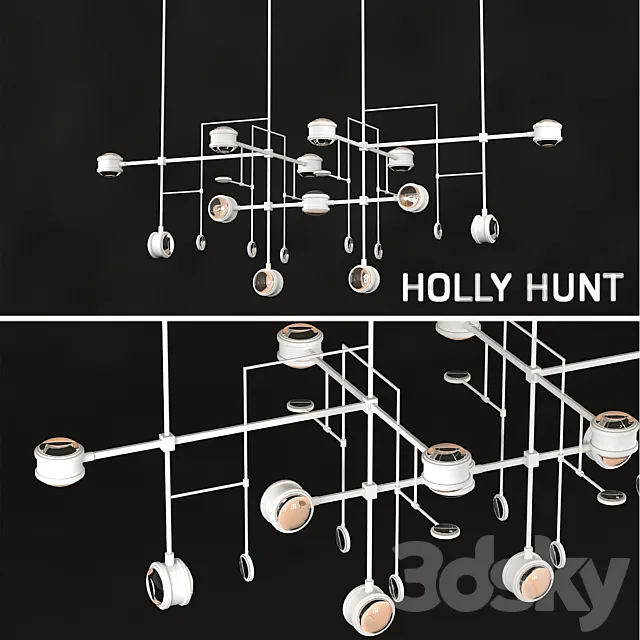 Lamp Holly Hunt Alison Berger Lyra 3DModel Lamp Holly Hunt Alison Berger Lyra 3DModel
