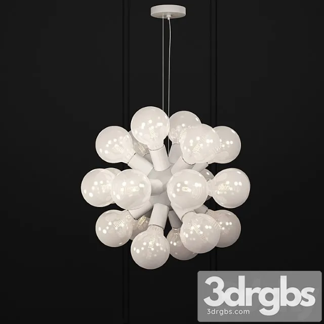 Lamp ideal lux dea sp20 bianco dea 3D Model Download