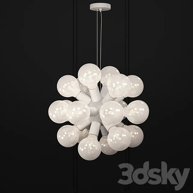 Lamp Ideal Lux DEA SP20 BIANCO DEA 3D Model